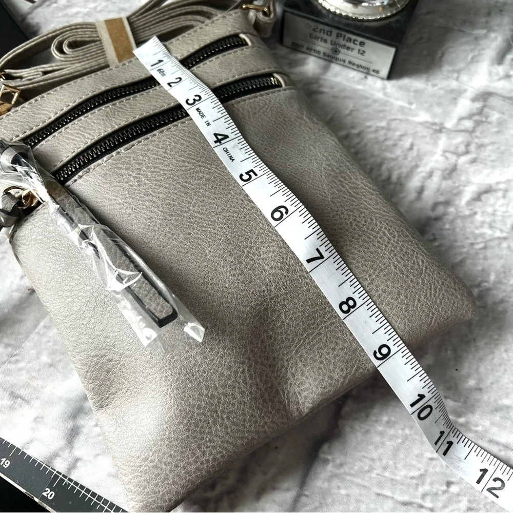 Nina Multi Zipper Crossbody Bag - Picture 4 of 9